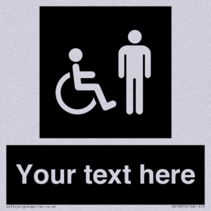 Custom information: black panel disabled and male